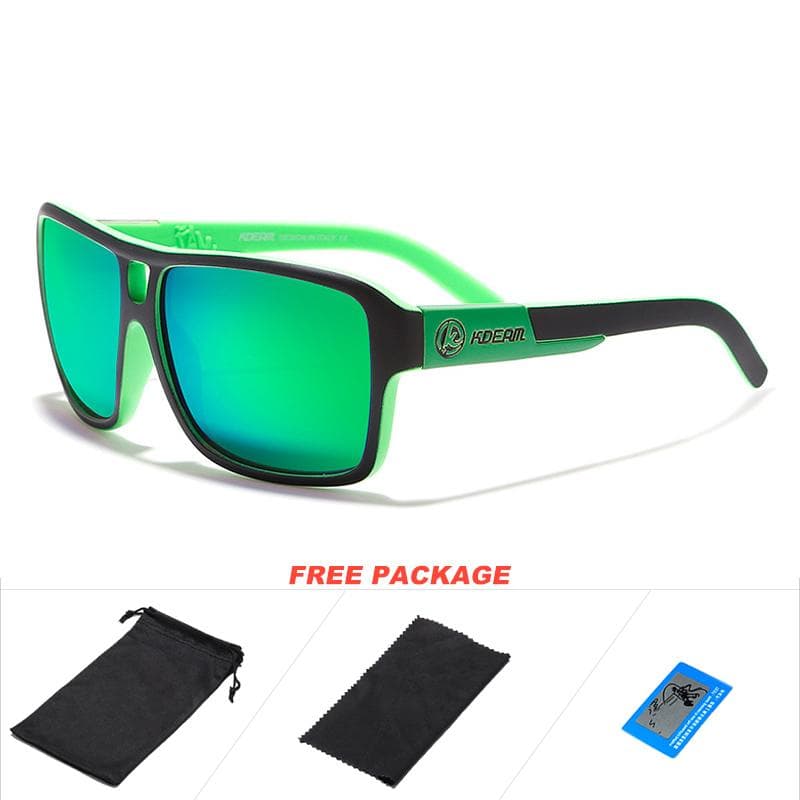 Polarized Sunglasses for Men Outdoor Square Frame Sport Sunglasses 100% UV Protection Driving Male Goggles Sun Glasses for Men