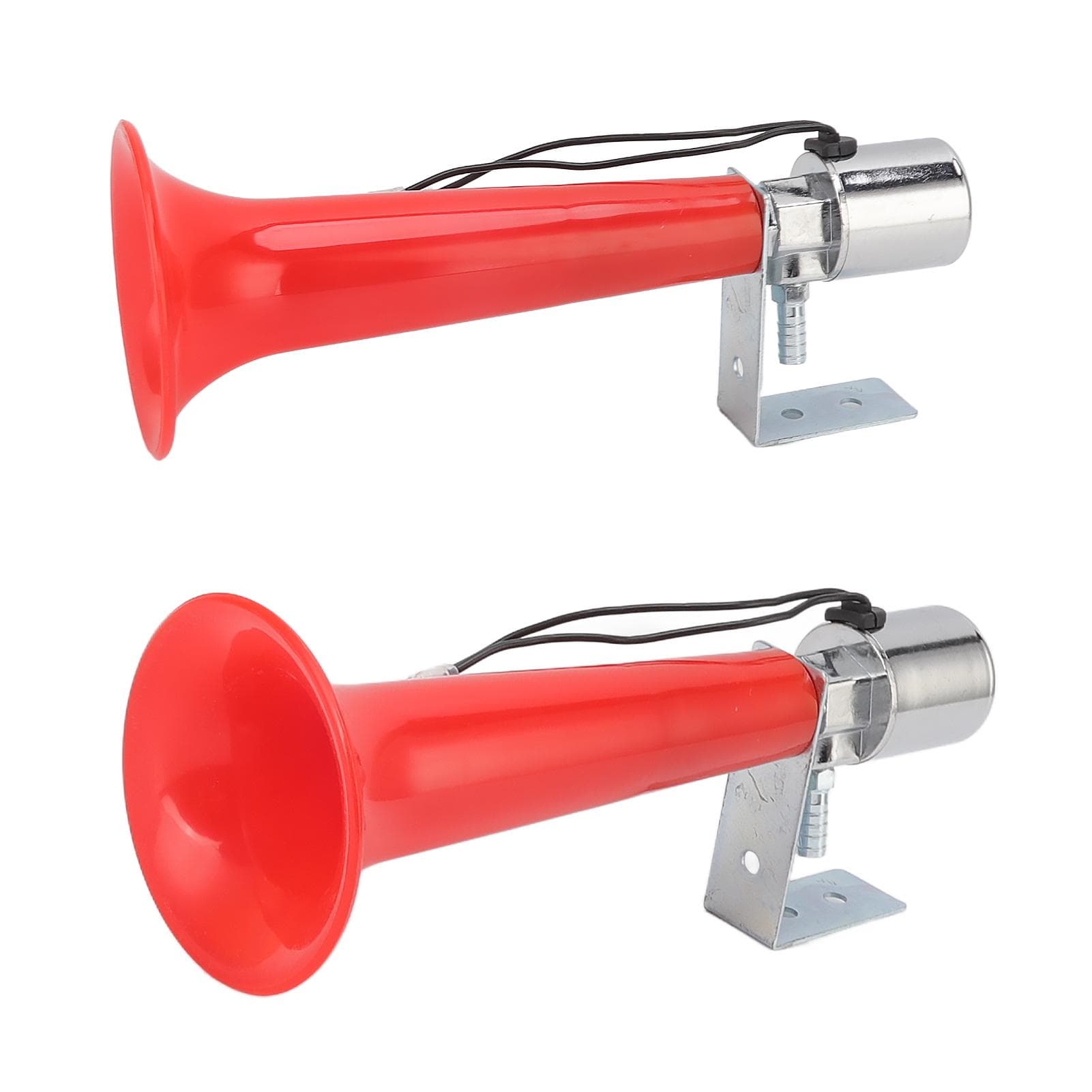 Universal Car Air Horn Super Loud 180DB Single Trumpet Truck Air Horn for Vehicles Trains Boats DC