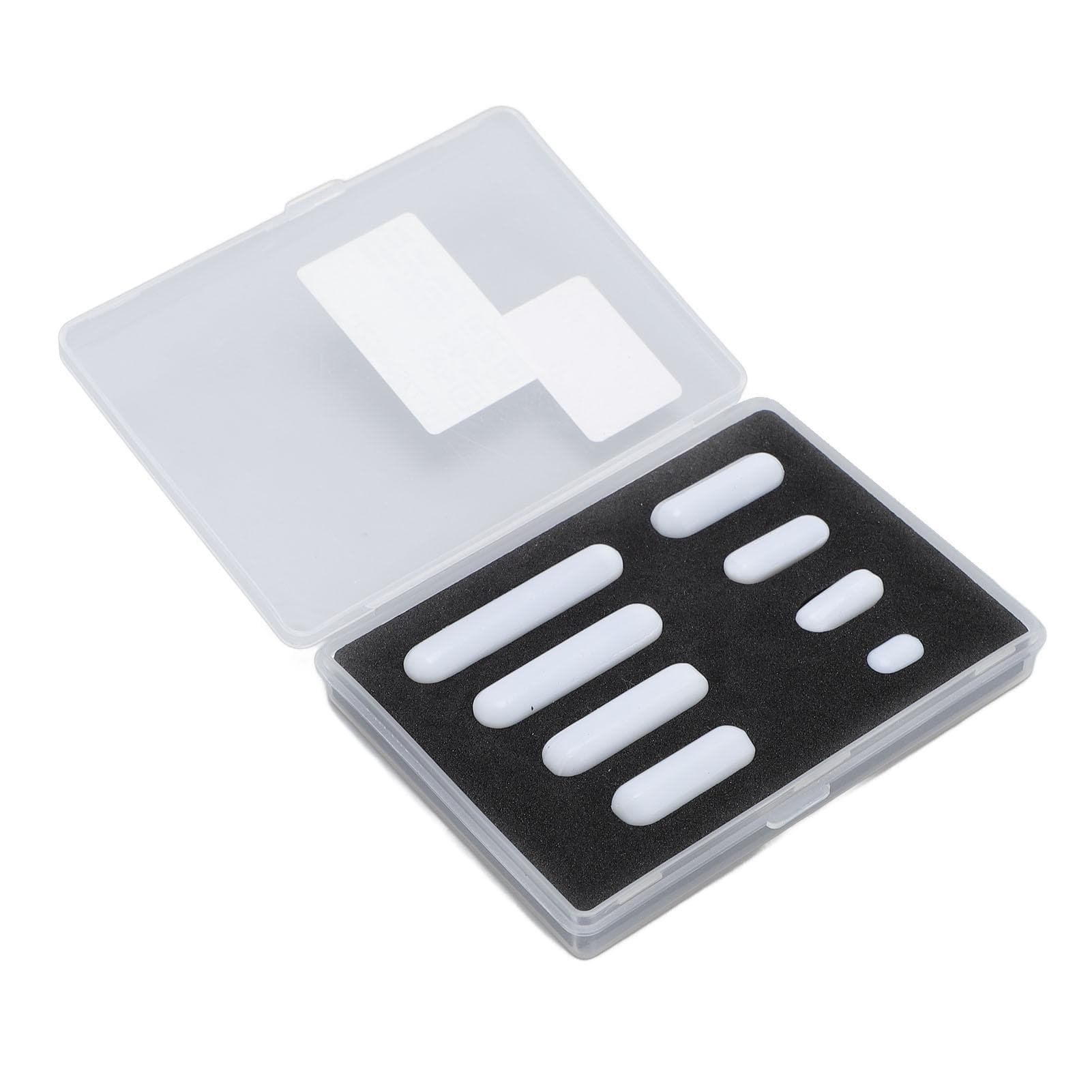 8Pcs Magnetic Stir Bar Set PTFE Stirring Rod Mixing Bars for Laboratory Stirrer 10mm 15mm 20mm 25mm