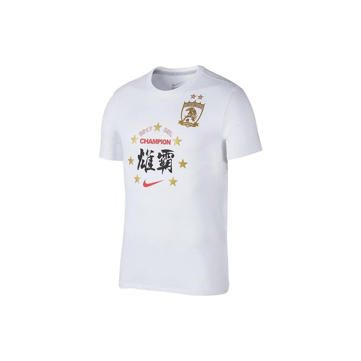 Nike Printed Sports Crew Neck Short Sleeve T-Shirt Men Tops White AR4930-100 M