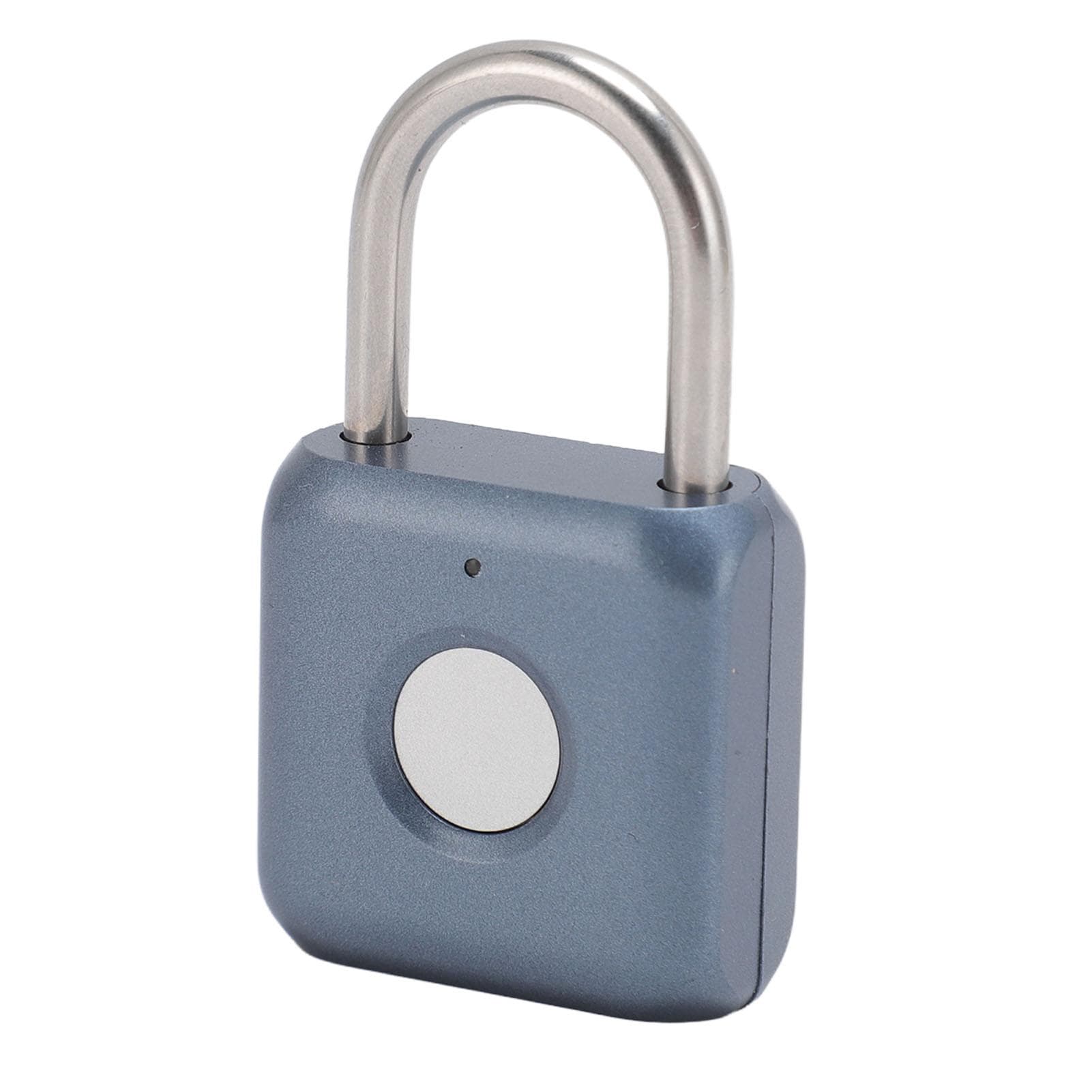 Fingerprint Padlock USB Rechargeable Waterproof Smart Padlock with Keyless Biometric for Gym Sports