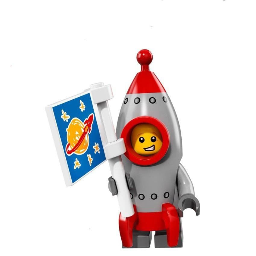 Vampire Bat Circus Clown Businessman Minotaur Hazmat Guy Yeti Square Foot Building Blocks Figure