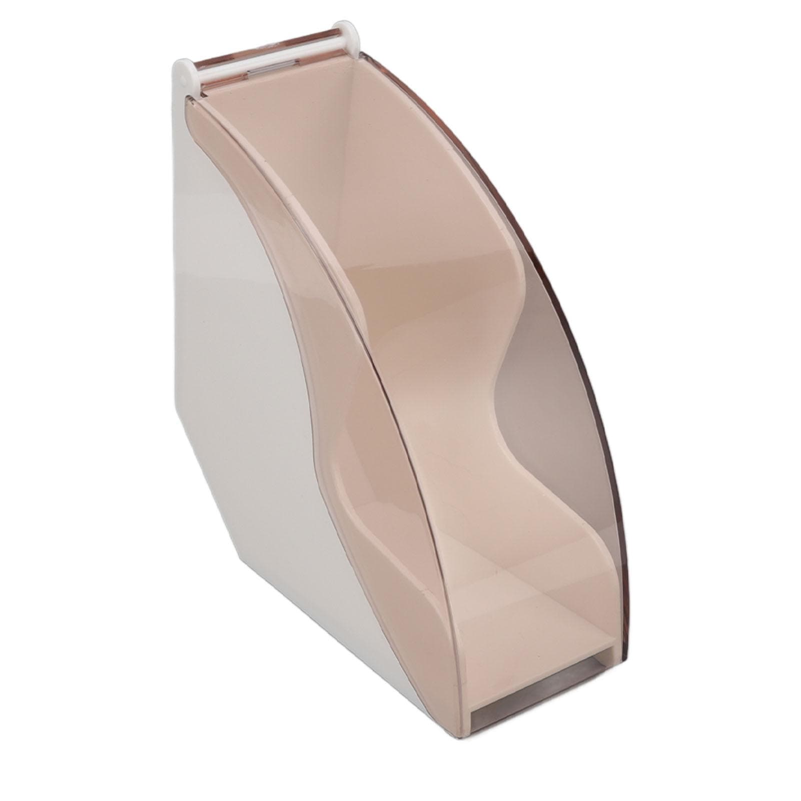 Coffee Filter Paper Storage Box Dustproof Plastic Filter Paper Rack Hand Brewed Coffee Filter white