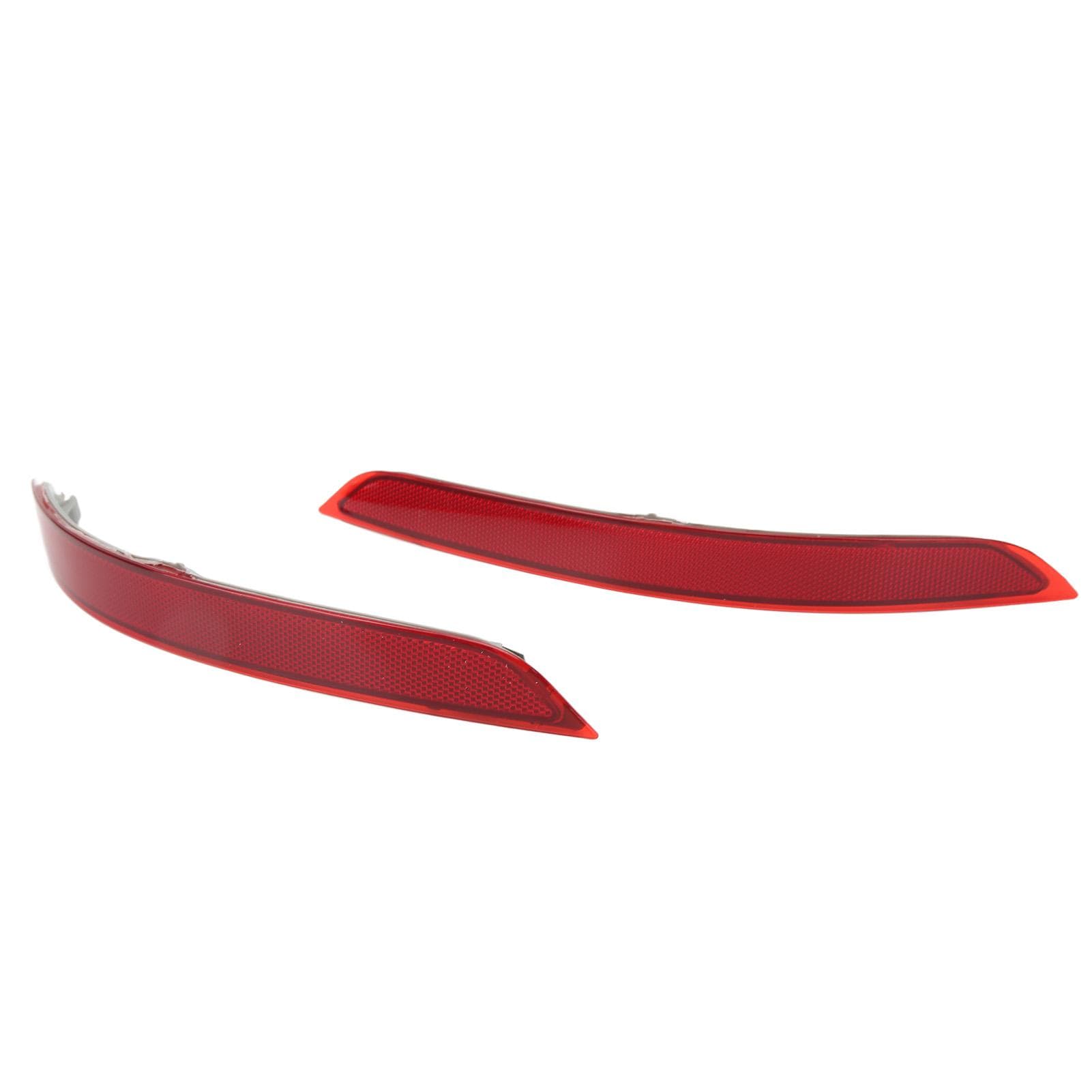 2PCs Rear Tail Bumper Reflector 63147290091 63147290092 Decorative Replacement for X5 F15 2014 2015