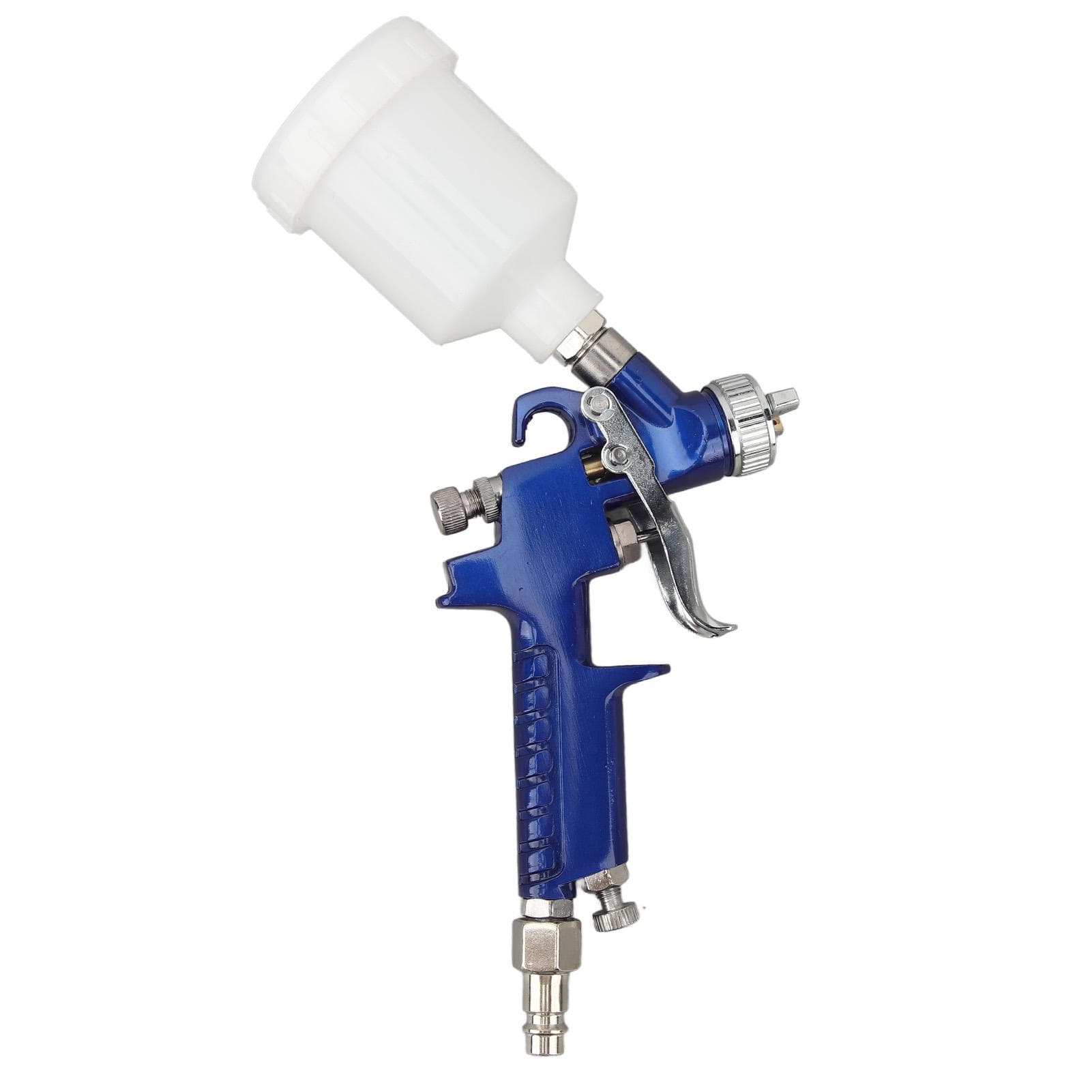 Air Spray Gun HVLP Gravity Feed Pneumatic Paint Sprayer Spraying Tool for Wood Metal Plastic