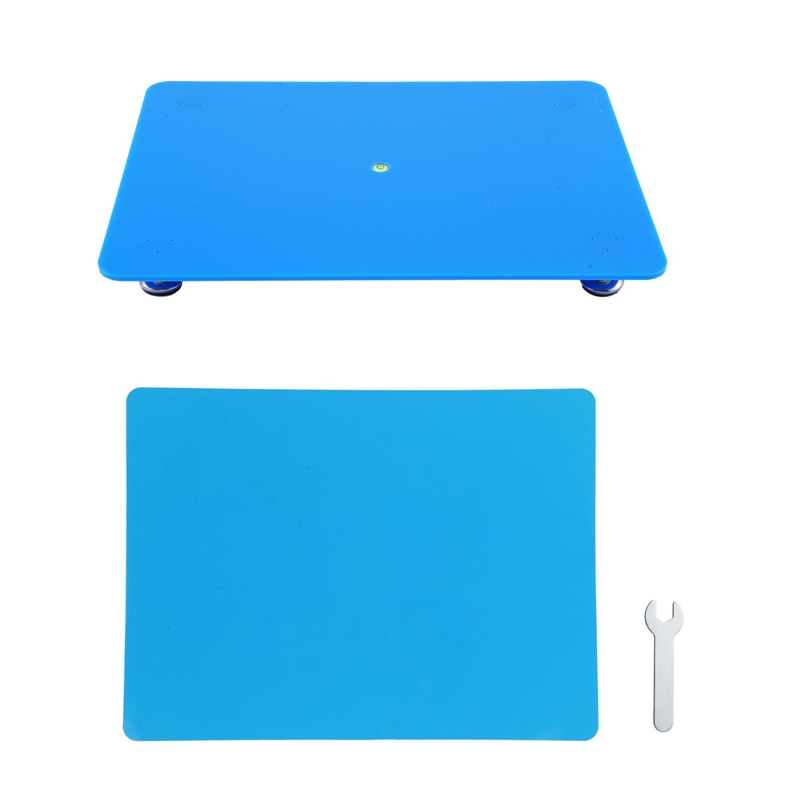 Resin Leveling Board for Epoxy Resin and Paint Adjustable Height and Angle Multipurpose Adjustable blue