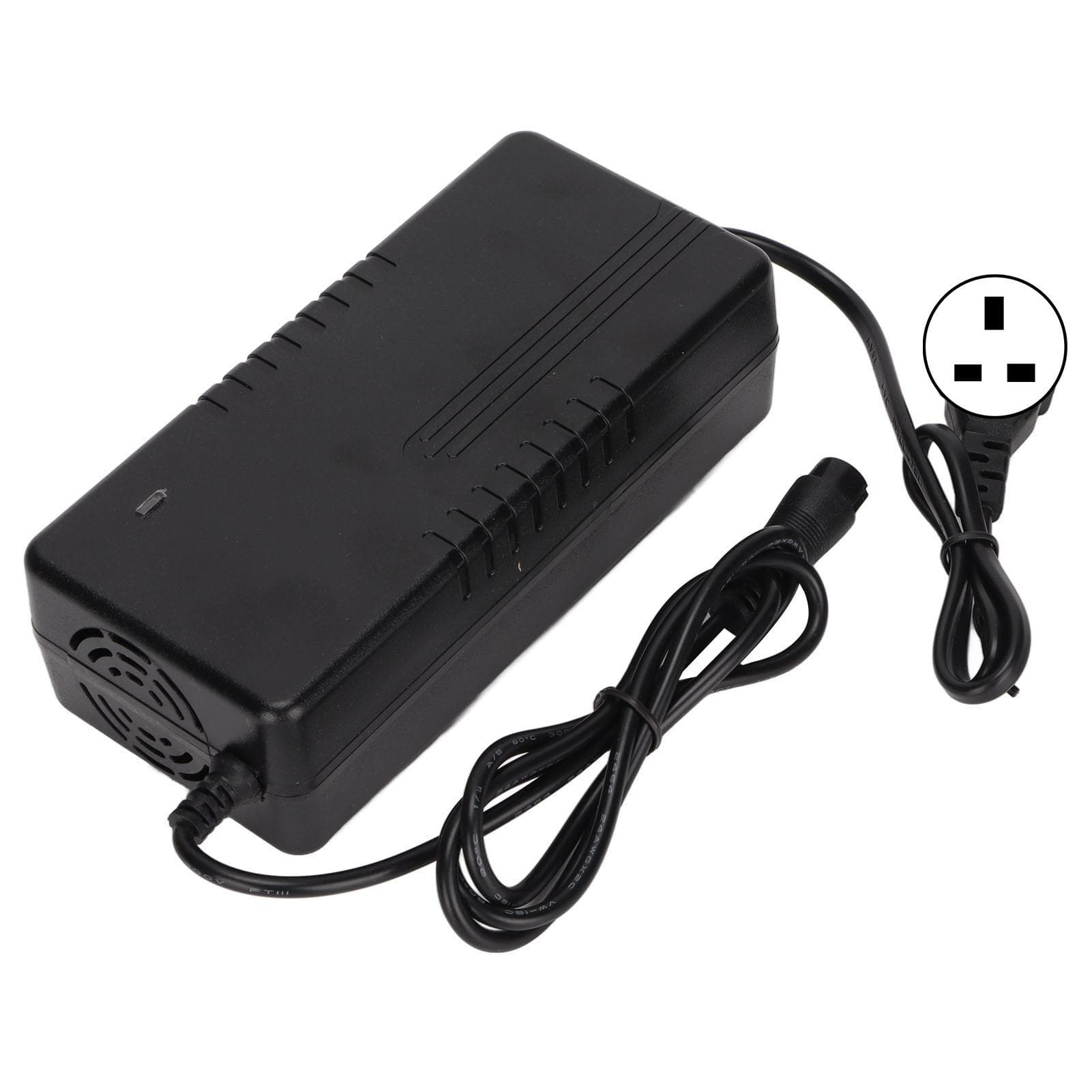24V 1.5A Charger 3PIN 12mm Aviation Head Female Safe Charging Power Supply Adapter 100‑240VUS Plug UK Plug