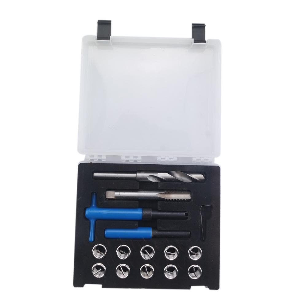 15Pcs M16 X 2 Thread Repair Kit Helicoil Compatible 16mm Damaged Threads 1 kit