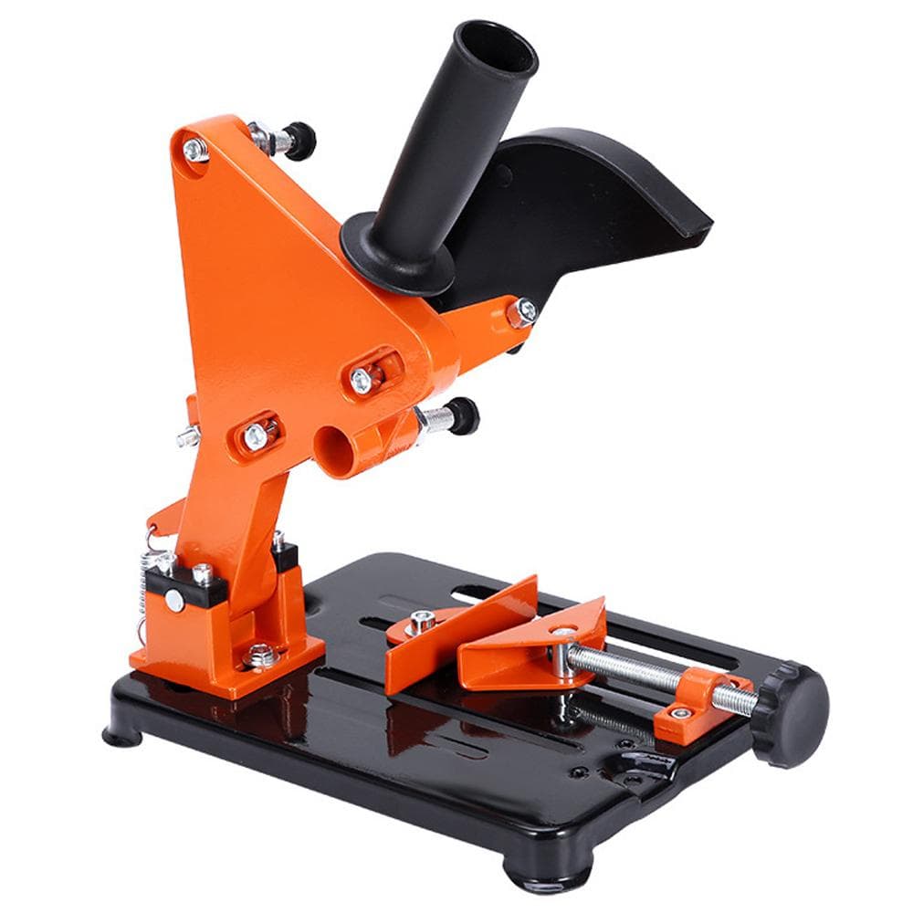 Aluminum alloy Angle Grinder Modified Cutting Machine Bracket Angle Grinding Device Stand Base Wood multicolour