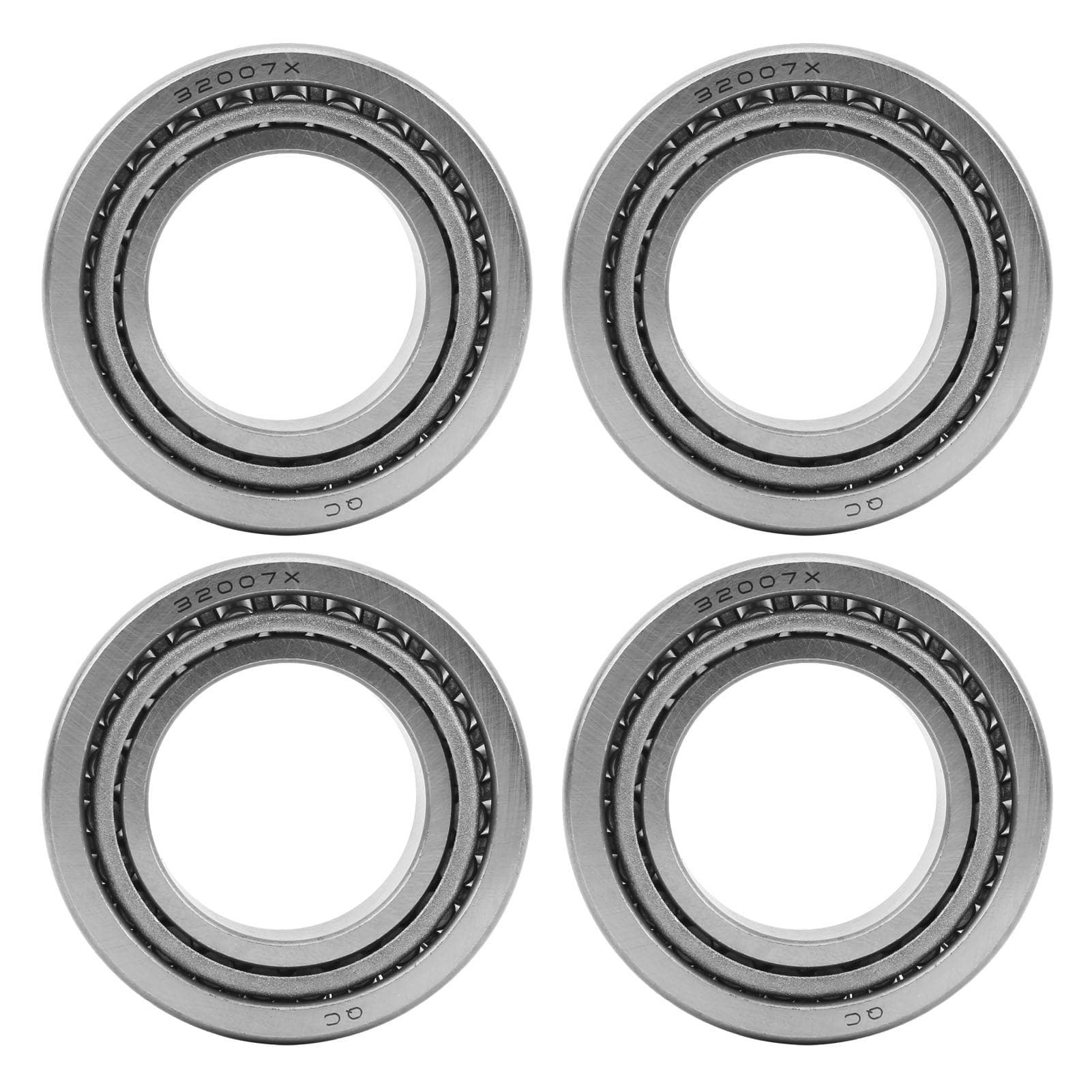 4pcs 32007 2007107 Tapered Roller Bearings Universal Steel Spinner Deep Groove Bearing