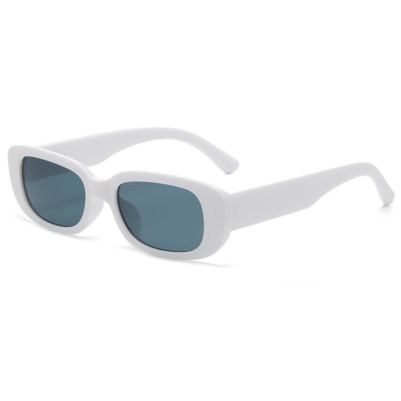 Rectangle Fashion Sunglasses UV400 Protection Retro Vintage Shades For Women Men Summer Beach Travel