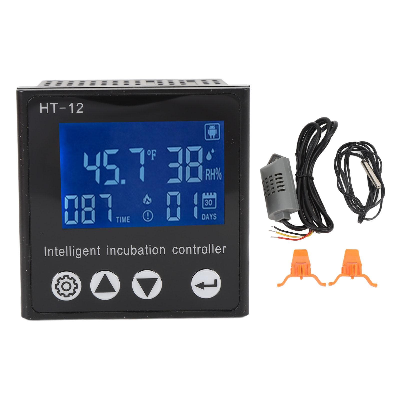 Temperature and Humidity Controller LCD Digital Display Intelligent Temperature Control Meter for