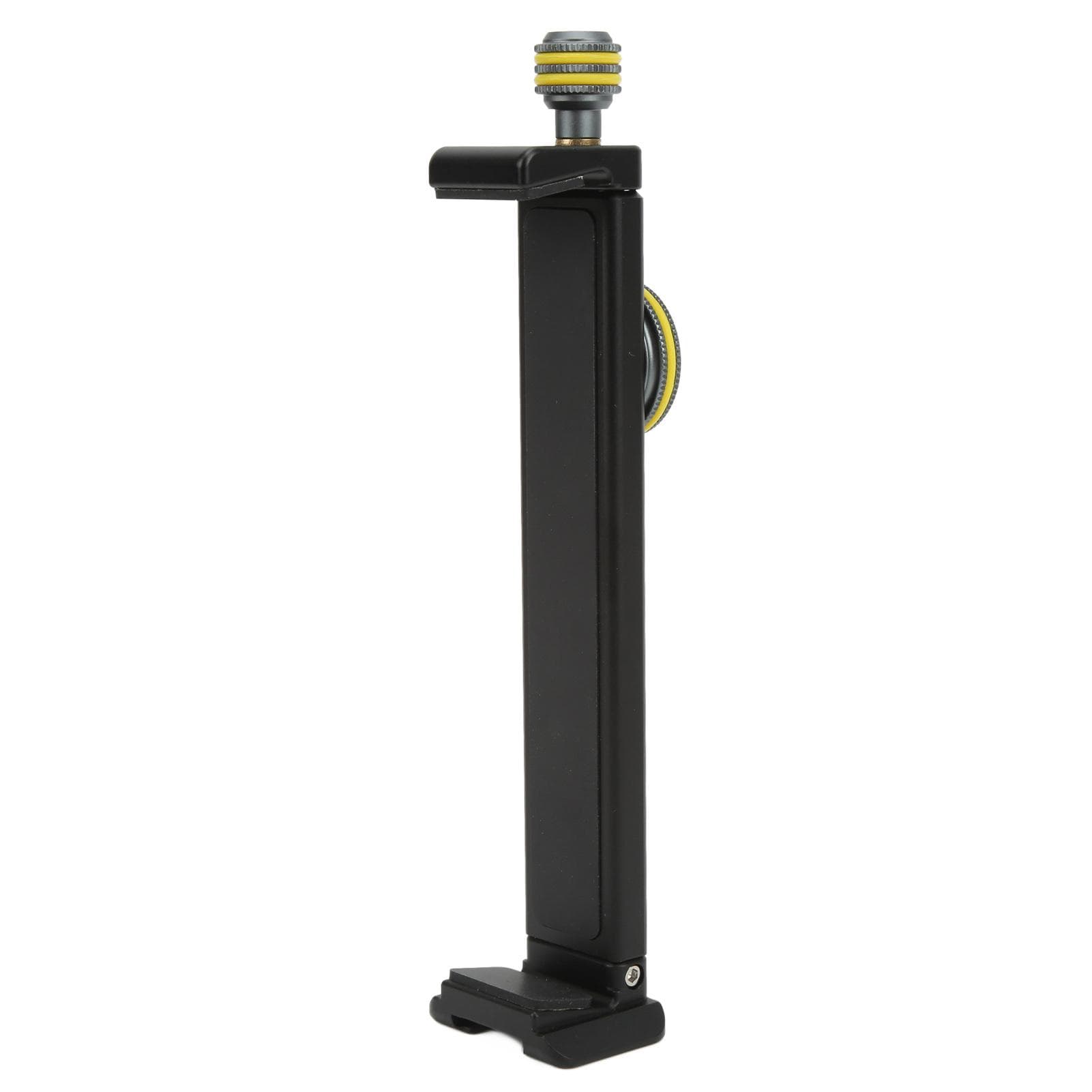 Aluminum Tablet Holder Tripod Mount Adapter Universal Tablet Clamp with Cold Shoe Mount and 14