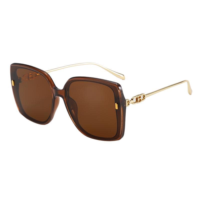 Retro Square Metal Sunglasses UV400 Vintage Fashion for Women Men Designer Brand Outdoor Beach Sun Glasses