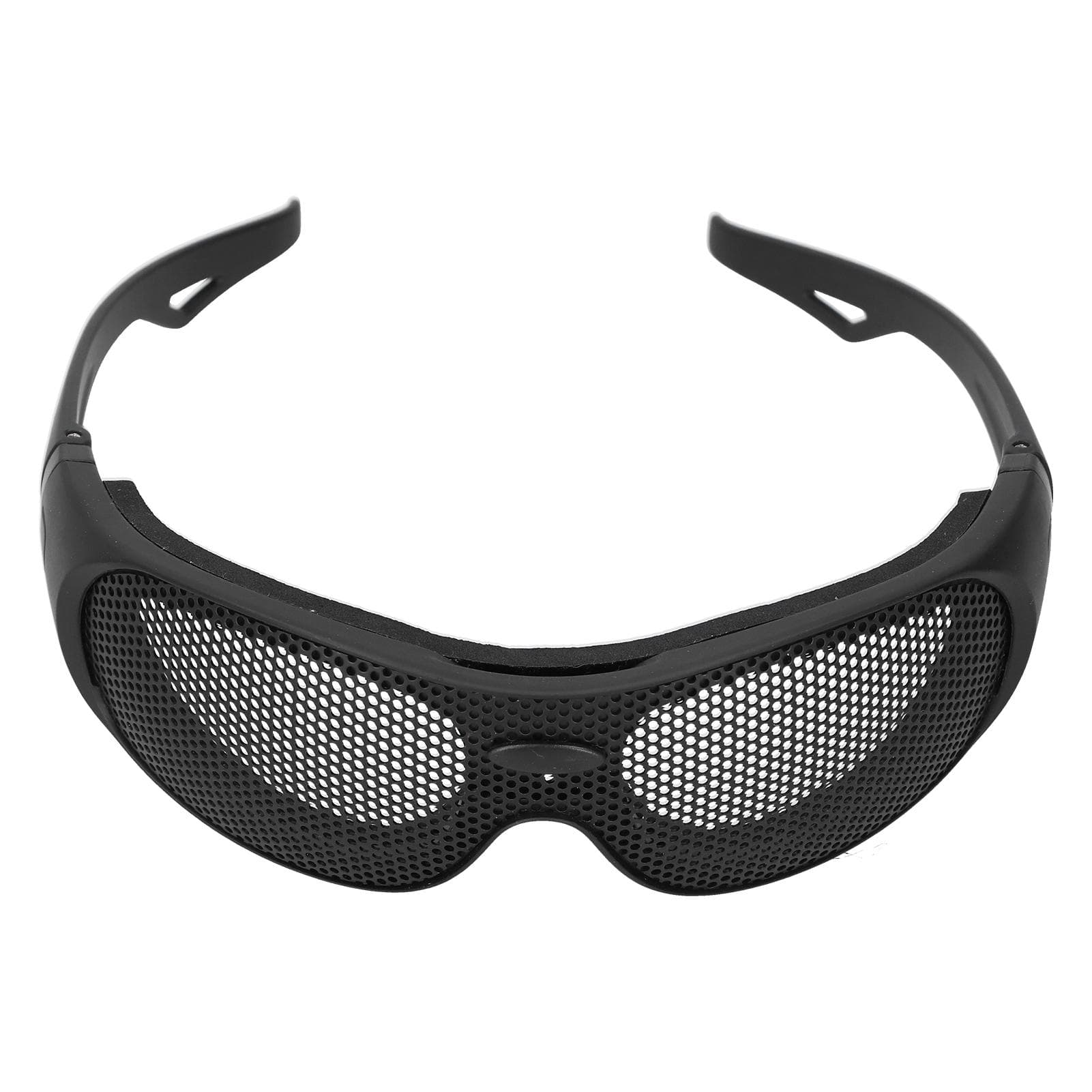 Safety Goggles Impact Resistant Iron Mesh Pattern UV400 for Military Fans CS Outdoor Game