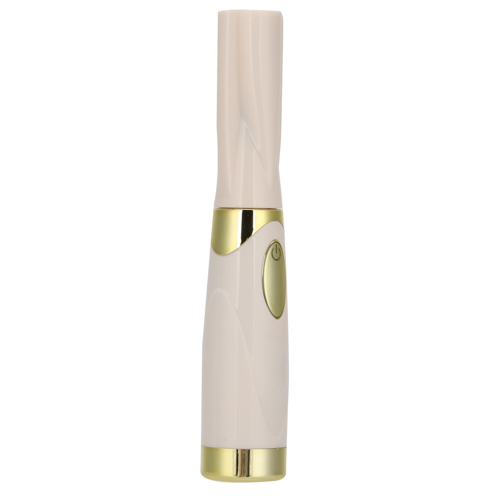 Heated Eyelash Curler USB Rechargeable Electric Lash Curlers Curling Tool for Long Lasting Natural white