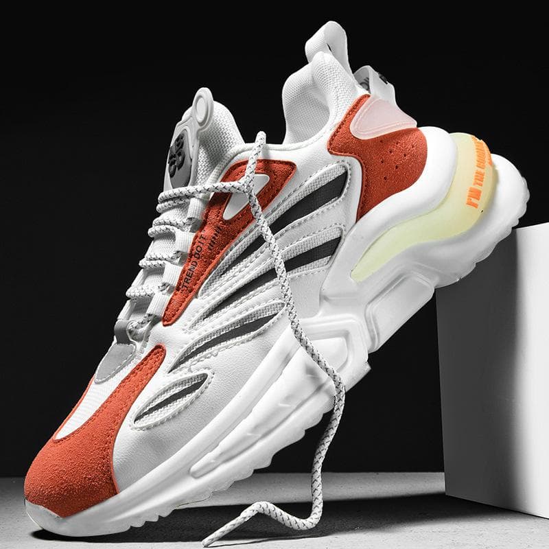 Men's Shoes Large Size Shoes Men's Casual Shoes New Breathable Daddy Shoes Tide Shoes Sneakers 45