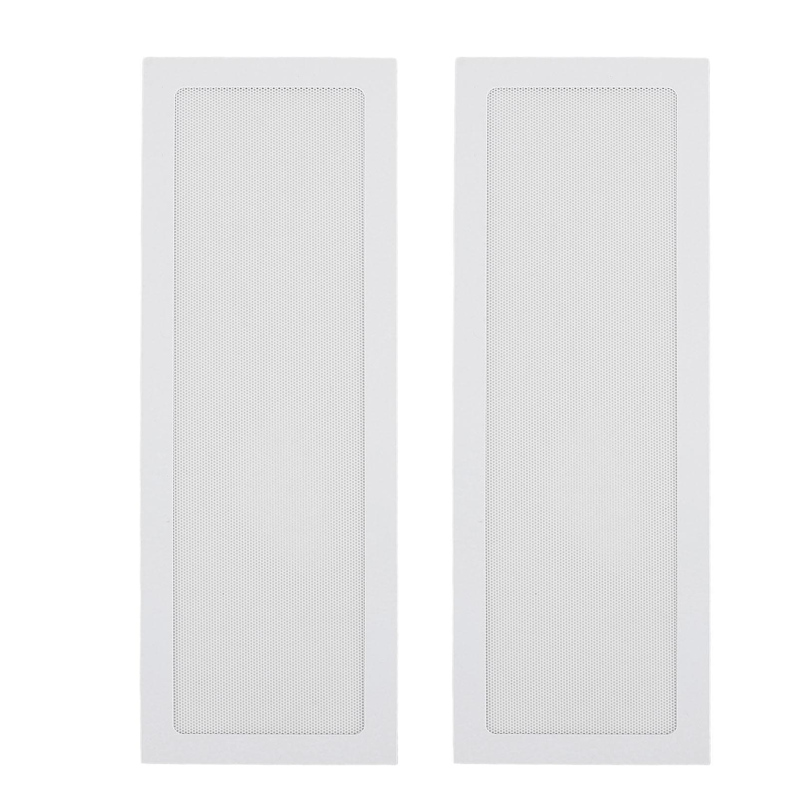 PC Fan Dust Filter Magnetic Frame Fine Mesh PVC Computer Fan Filter Grills for Computer Cooler Fan white