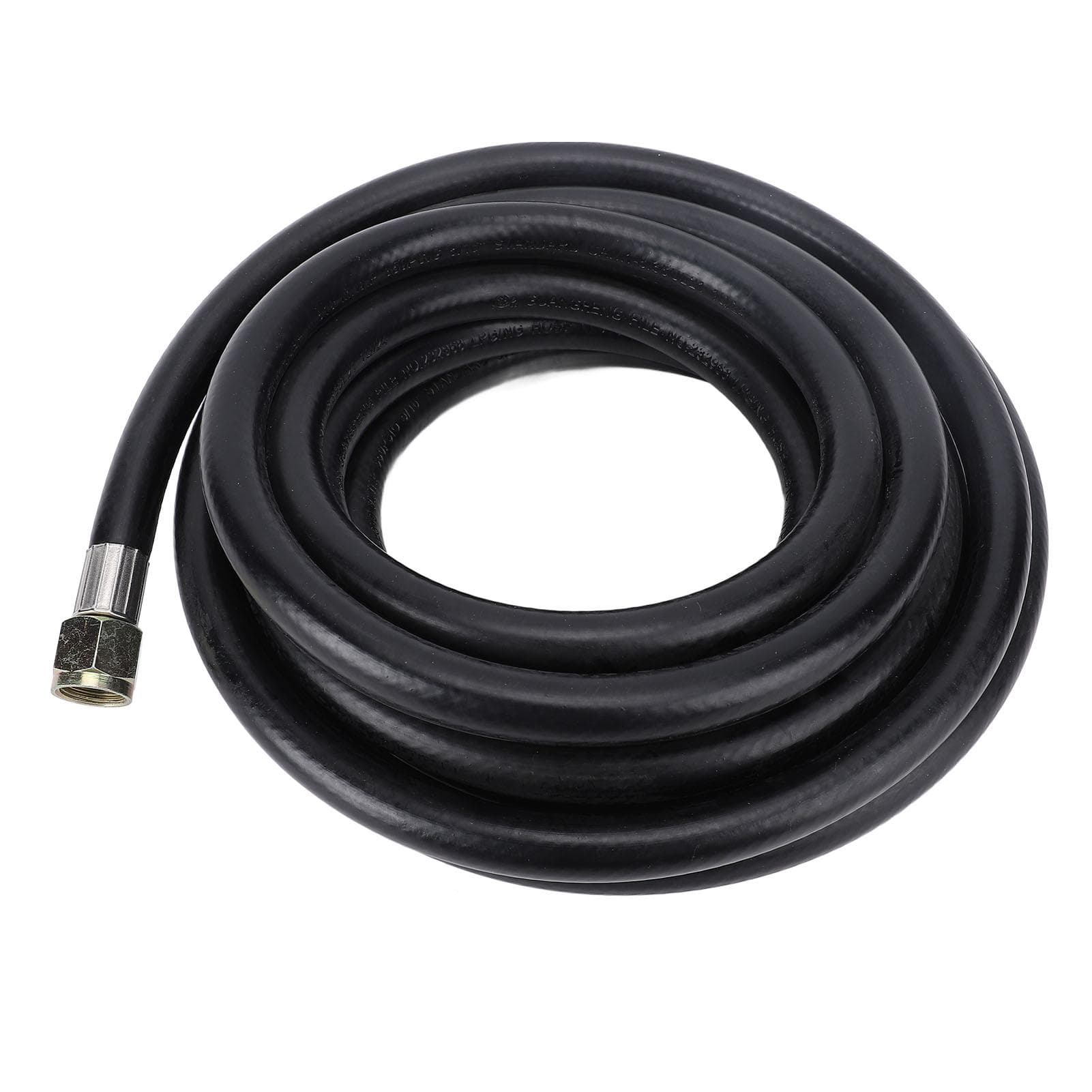 High Pressure Gas Line Hose QCC1 20ft 38in Female to 18in MNPT RV Gas Line for Grill Fire Pit