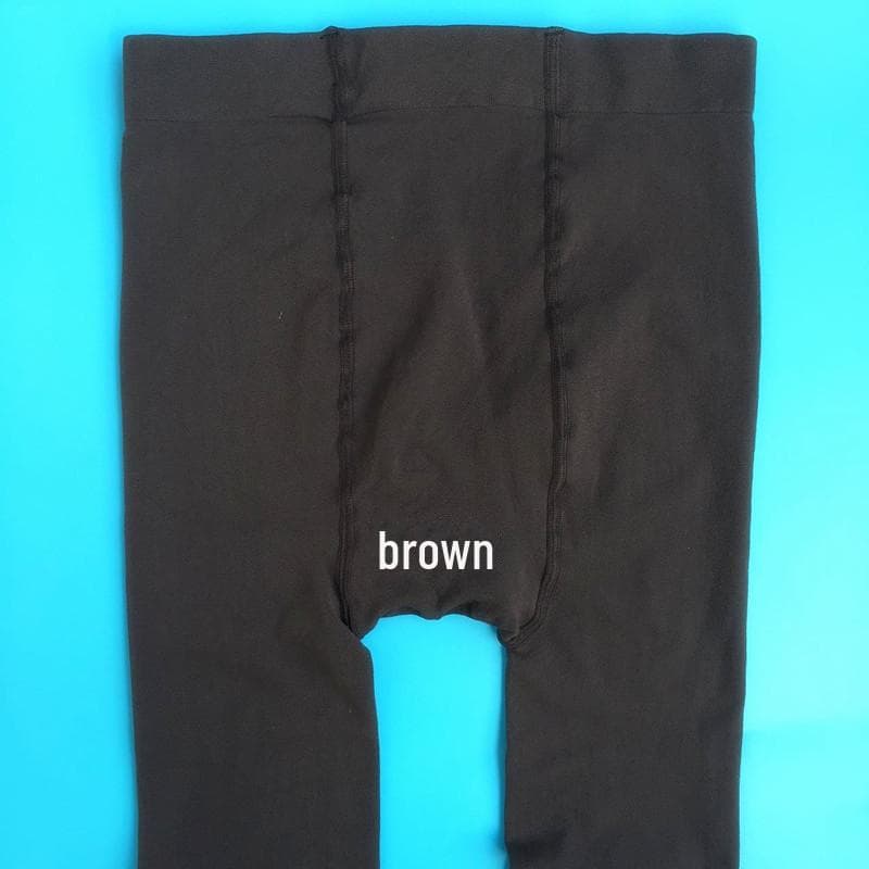 Spring and Autumn Plus Size 120D Velvet Pantyhose - Fits Up to 200 Pounds 120D Pantyhose (125-210 lbs)