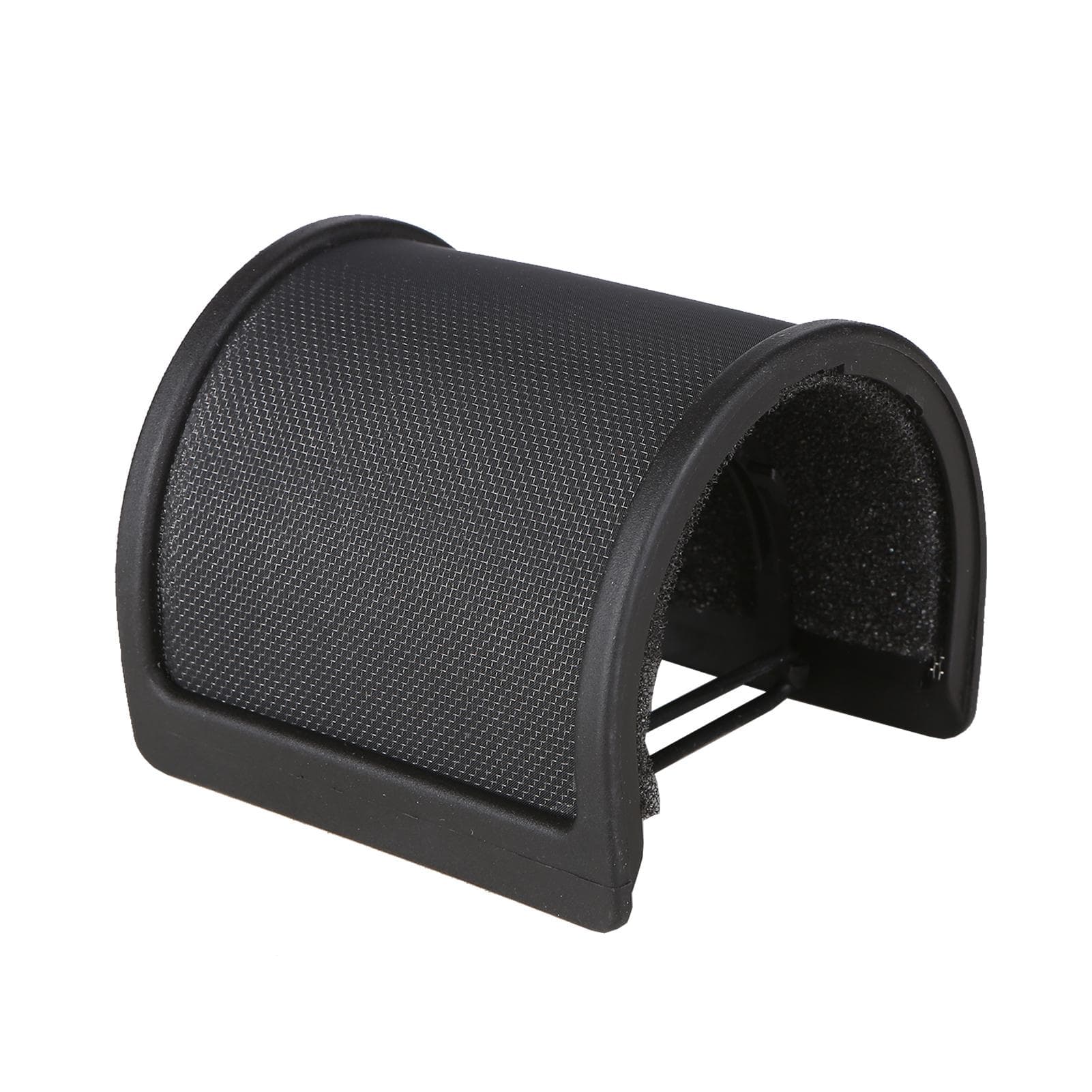 U-Type Bop Net for Microphone Radio Recording Acoustic Filter Microphone Dedicated Wind Noise Net black