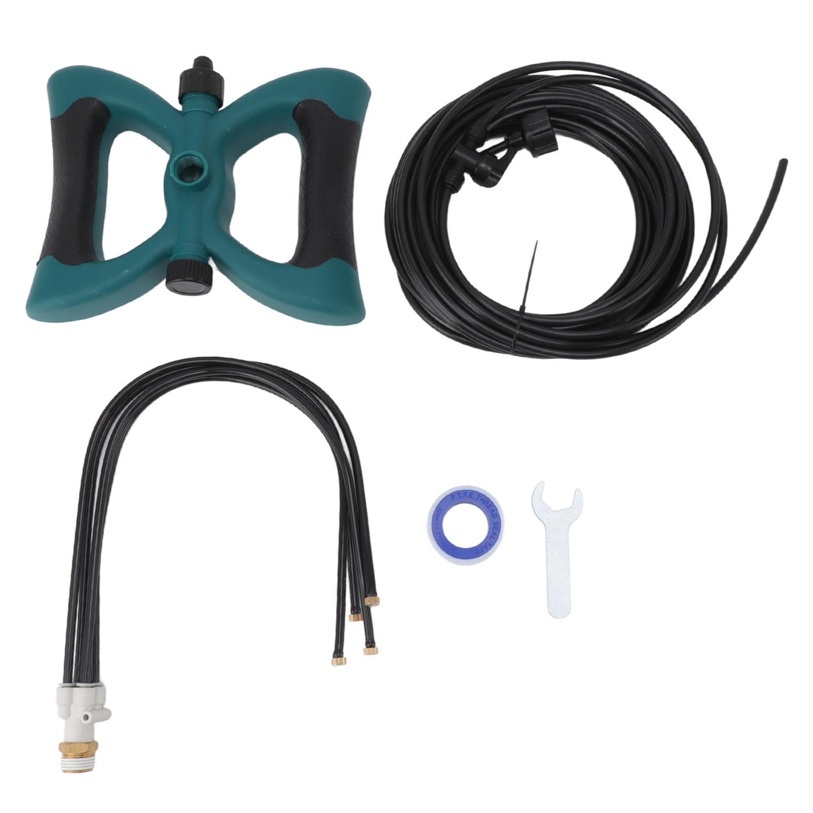 Standing Misters Outdoor Misting Cooling System Flexible Adjustable Angle Anti Leakage Portable US Standard Thread