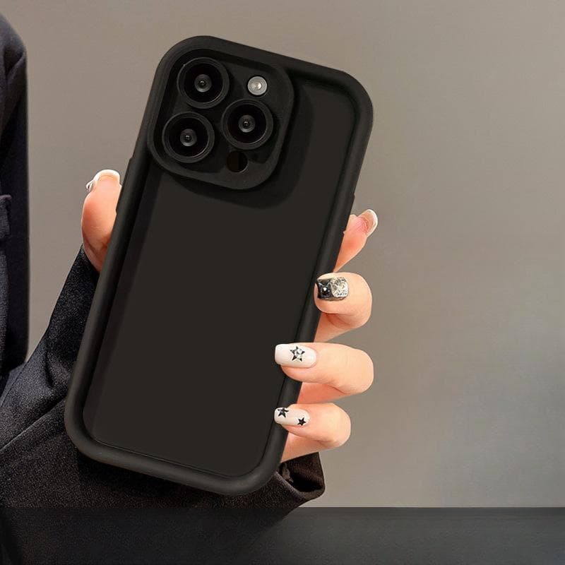 Applicable To Apple 14promax Mobile Phone Case IPhone 15/13 Frosted Silicone 12 Dopamine Hairpin Doll iPhone 6s Plus