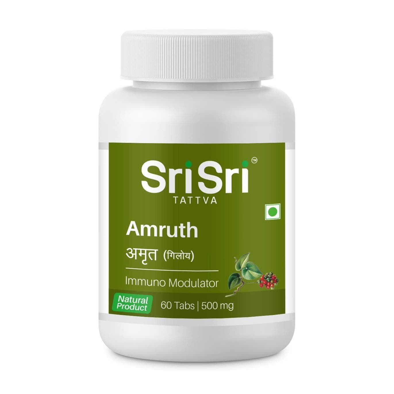 Amrut (Guduchi) (60 tabs, 500 mg), Amruth, Sri Sri Tattva