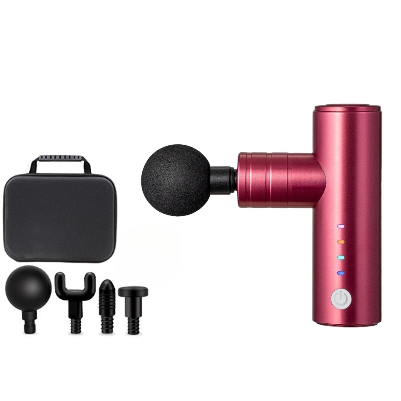 Mini Aluminum Alloy Menstrual Membrane Gun Machine, Deep Muscle Vibration Relaxation Massage Gun, Portable Fitness Impact Fascia Gun