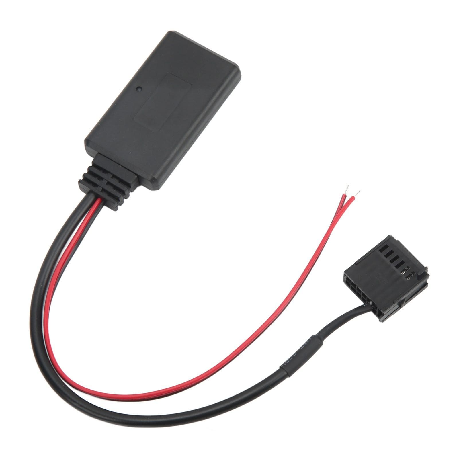 12 Pin Car Radio Aux Cable 6000CD Wireless Bluetooth Audio Adapter Replacement for Ford Focus