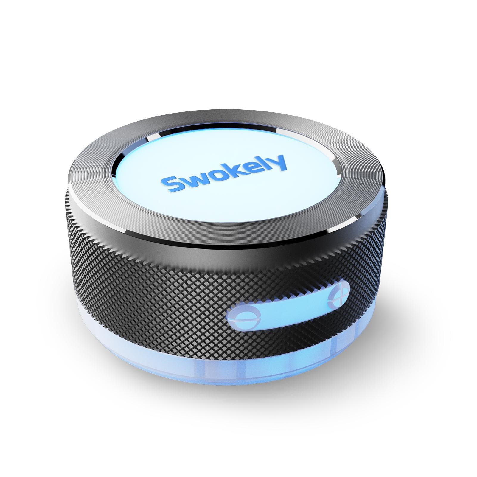 Swokely Bone Conduction Wireless Speaker Portable and Compact Mini Sound Box Stereo Bass Sound grey