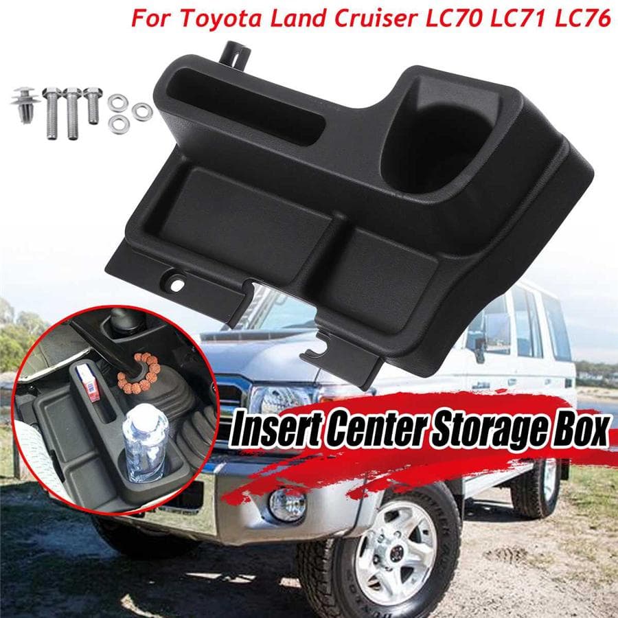 Storage Tray Insert Center console Box For Toyota Land cruiser LC70 71 LC76 LC79