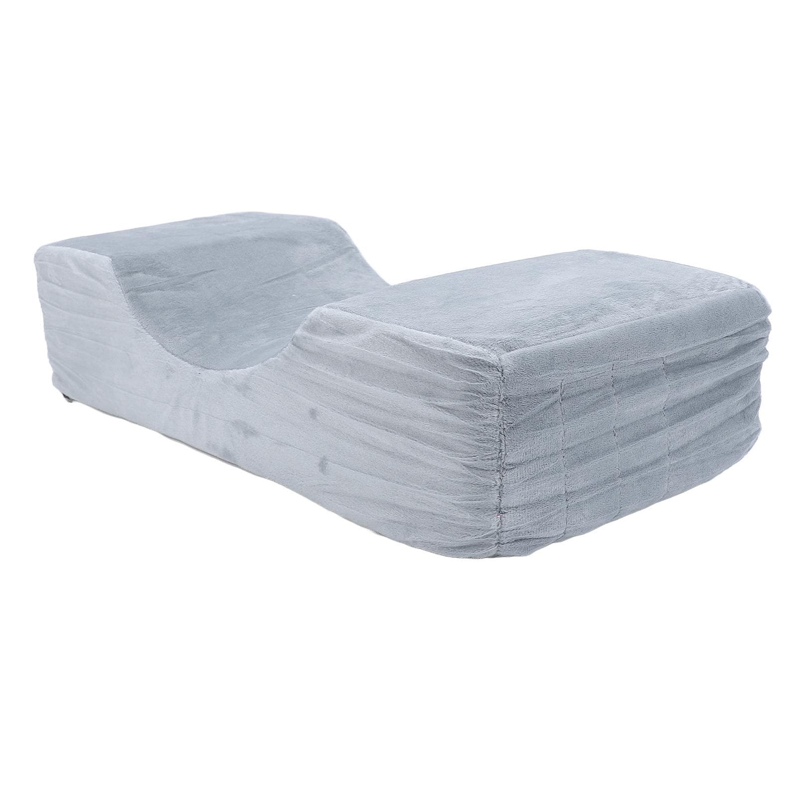 Eyelash Extension Velvet Lash Pillow U Shape Professional Ergonomic Eyelash Grafting Pillow Grey gray