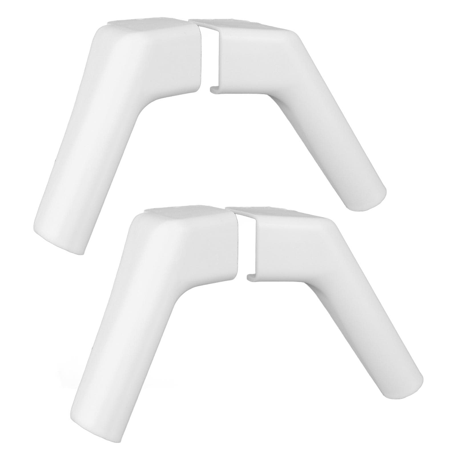 RV Gutter Spouts Plastic Weather Resistant Trailer Rain Gutter Spouts for Roof Tent Greenhouse Left