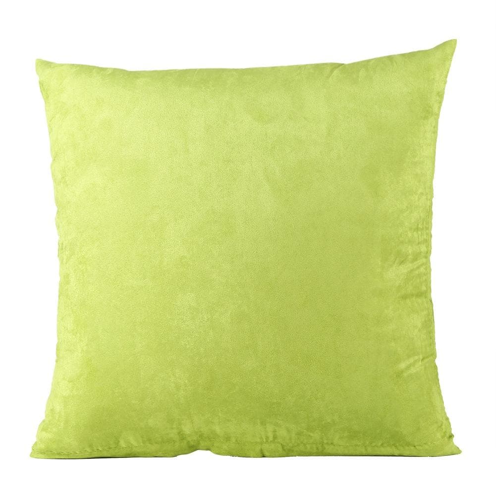 45*45cm Pillow Pure Color Sofa Seat Cushion Cover Car Bed Office Pillows Send Randomly