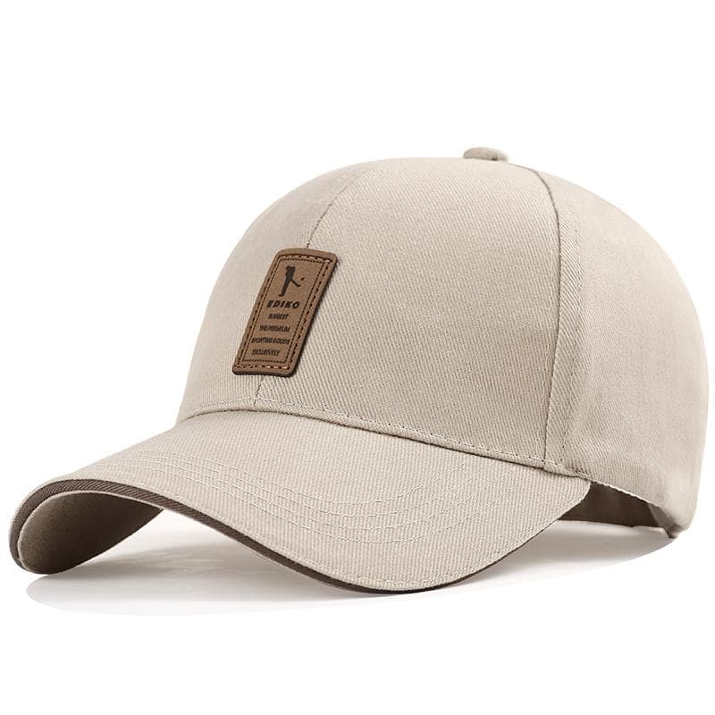 Hot Sale Unisex Fashion Cap Classic Simple Solid Color Baseball Caps For Men & Women High Quality Golf Sports Hat 54cm-60cm beige