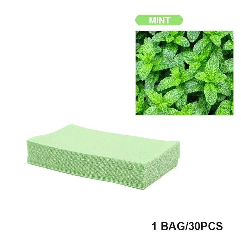 Toilet Cleaner Sheet for Mopping Floor Toilet Cleaning Hygiene Toilet Deodorant Yellow Dirt Toilet Cleaning Tool 30pcs green