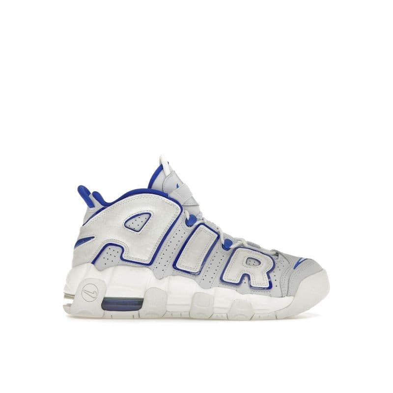 Nike Air More Uptempo GS White Royal Kids Sneakers Summit-White Football-Grey Racer-Blue FN4857-100 36