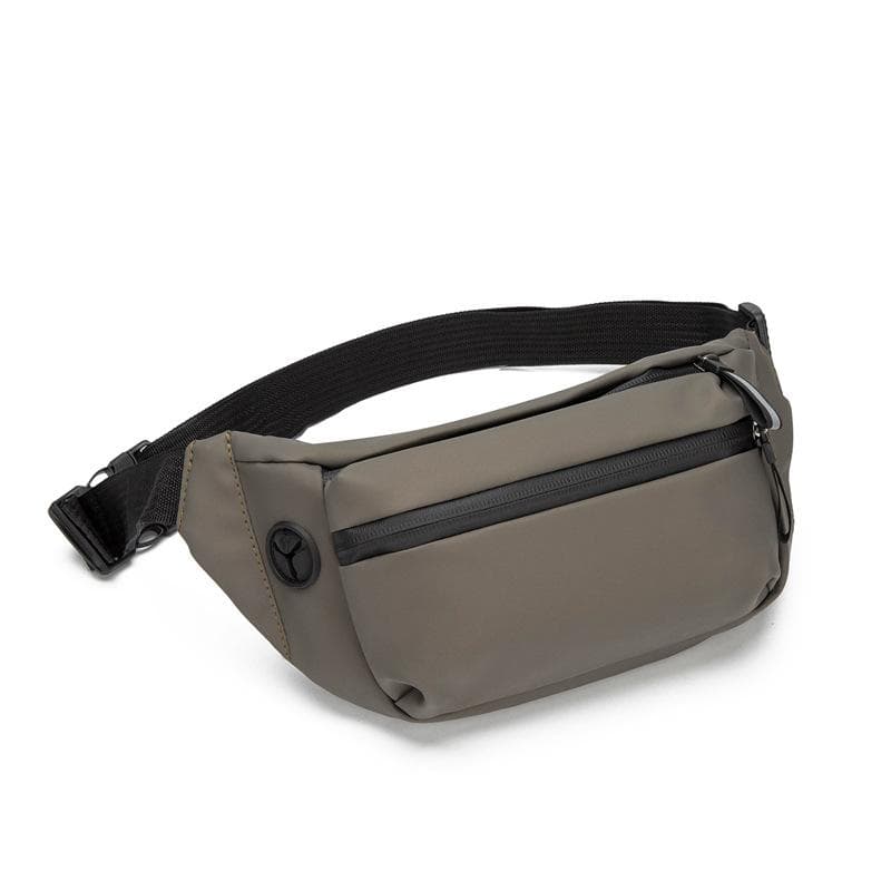 Men Women Waist Bag Pack Waterproof for Male Belt Pouch Belly Ladies Husband Phone Work Purse Sack khaki