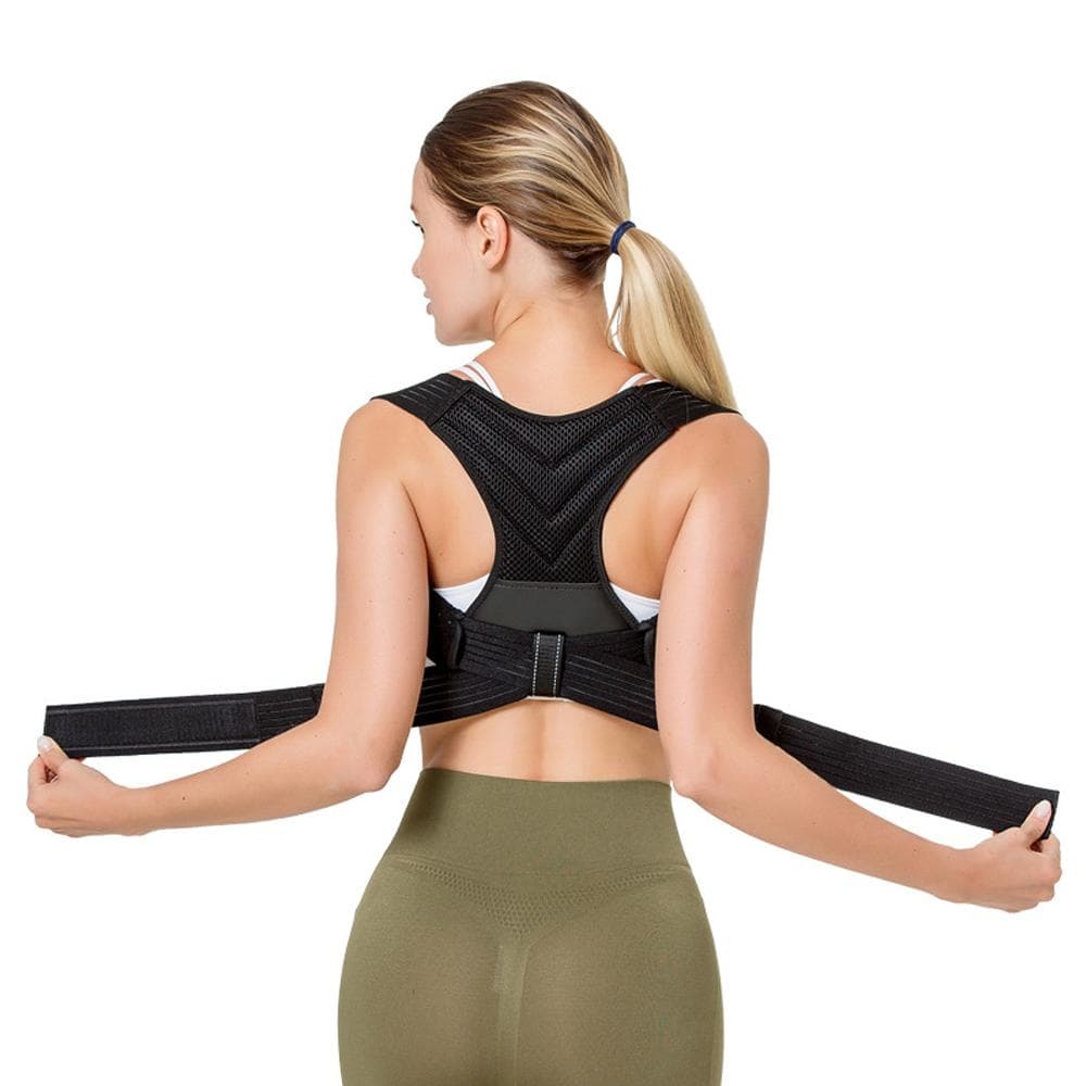 Adjustable Back Posture Corrector Collarbone Strap Brace Comfortable Posture Trainer Office Home School Humpback Correction Belt S