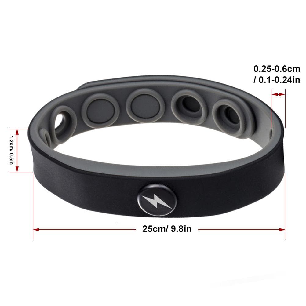 Anti Static Wristband Silicone Cordless Anti Static Bracelet Adjustable Balance Anion Sports Wrist