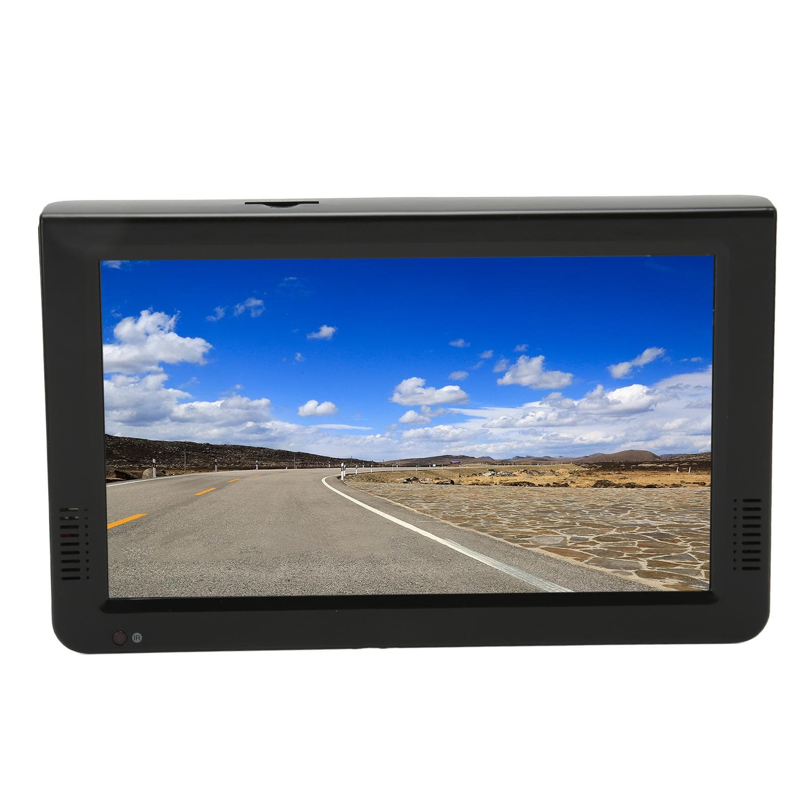ISDB Portable TV 10 Inch Rechargeable High Sensitivity Tuner LED Digital TV with Stand for Home Car EU Plug