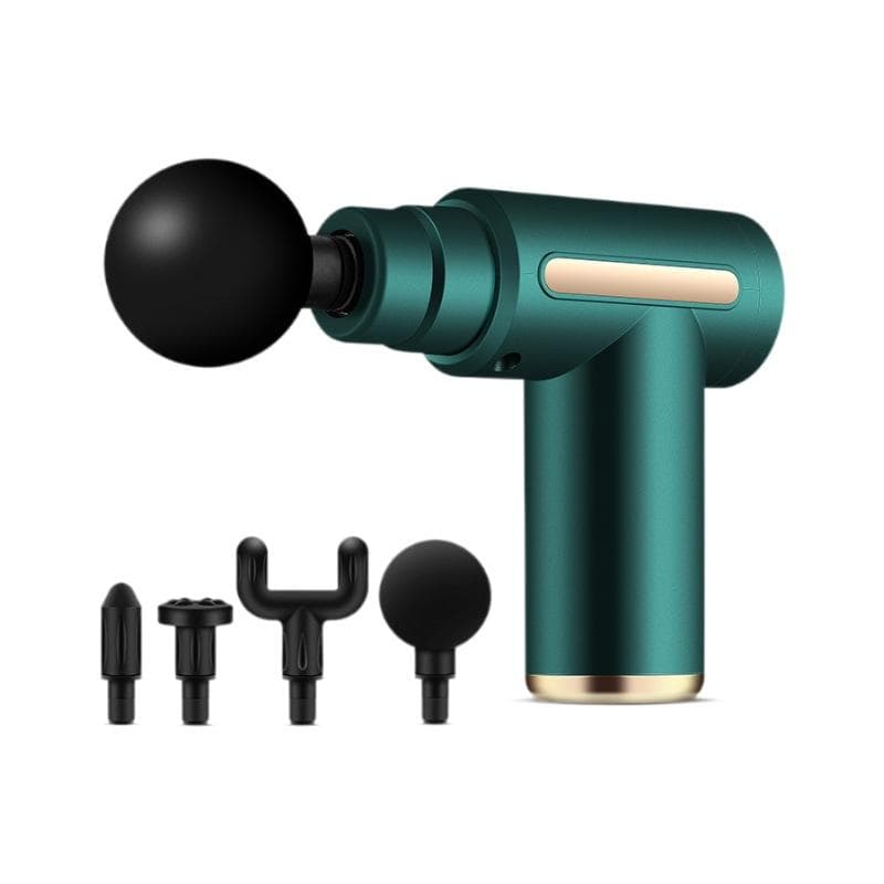 Fitness Muscle Relaxation Massager Portable Creative Pocket Massage Gun green