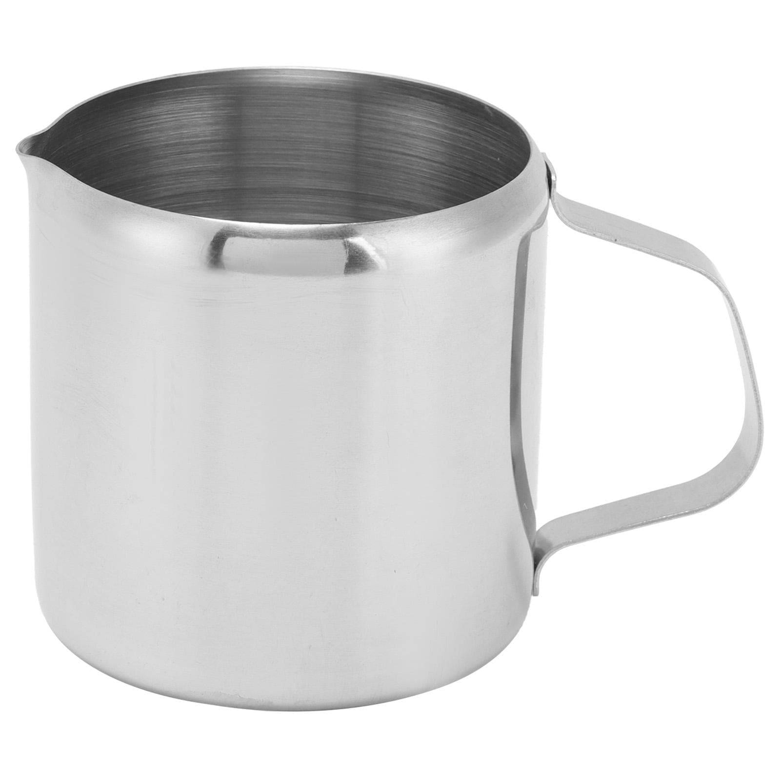 Milk Frothing Pitcher 304 Stainless Steel Straight Body 150ml Food Grade Material Easy to Clean