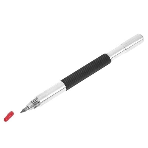 DIY Ceramics Engraving Tool Durable Anti Slip Handle Lettering Alloy Tip Double End Etching Pen Scriber Marking Engraving Tools black