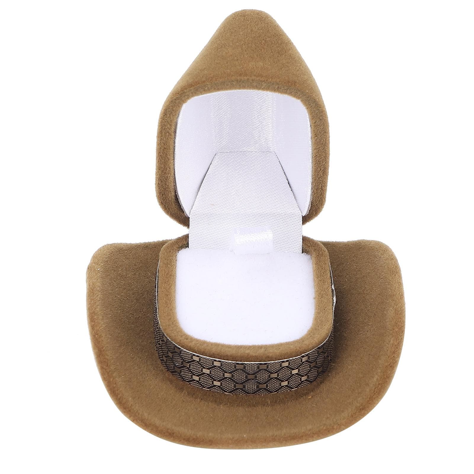 Portable Hat Shaped Jewelry Box Ring Necklace Travel Storage Box Earrings Gift Boxes