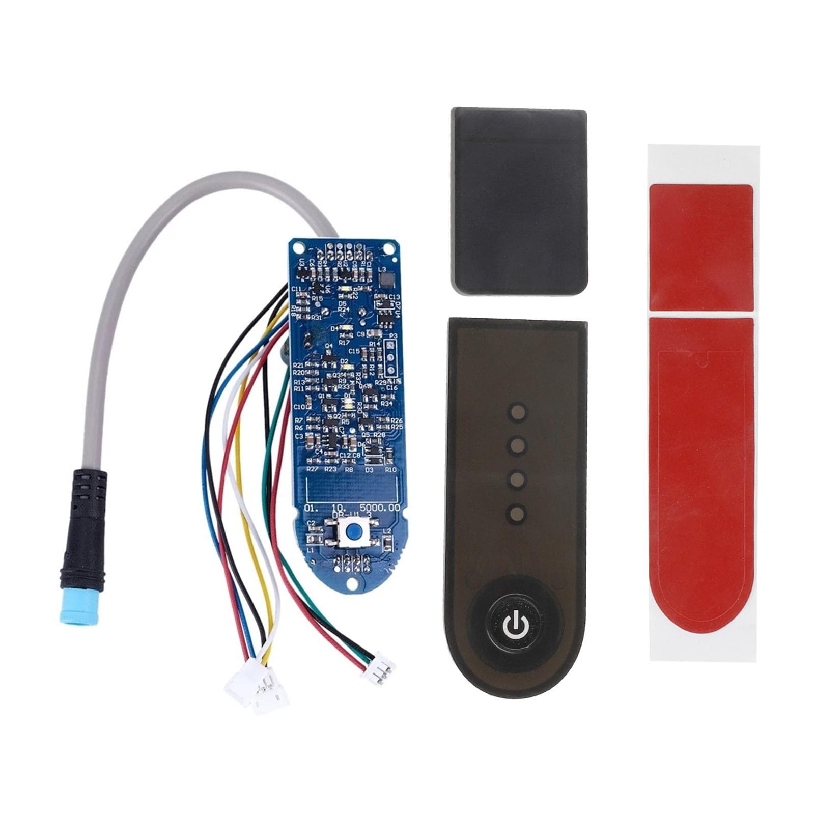 Electric Scooter BT Dashboard Circuit Board with Cover Replacement for Xiaomi Mijia M365 Electric dark blue