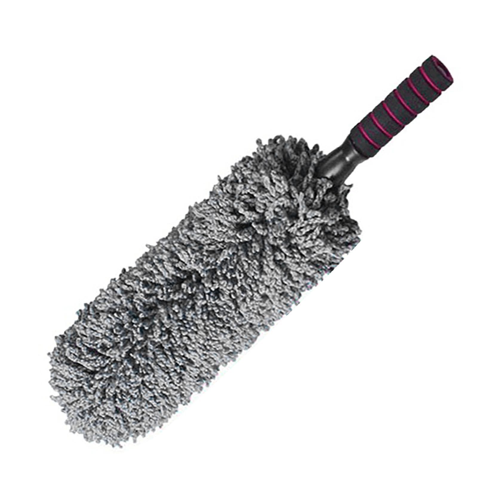 Car Duster Soft Microfiber Multifunctional Scratchless Car Wax Drag Brush with Extendable Handle
