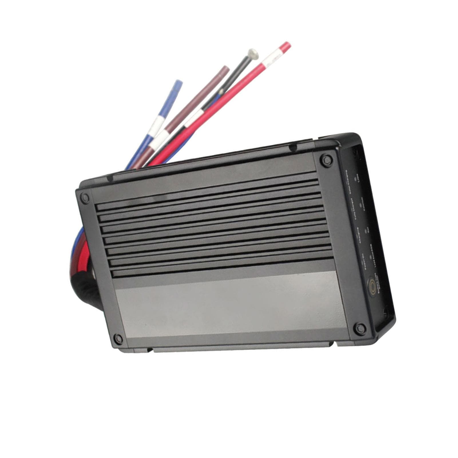 12V 20A DC to DC OnBoard Battery Charger IP65 Waterproof Multiple Protection with MPPT for 20A black