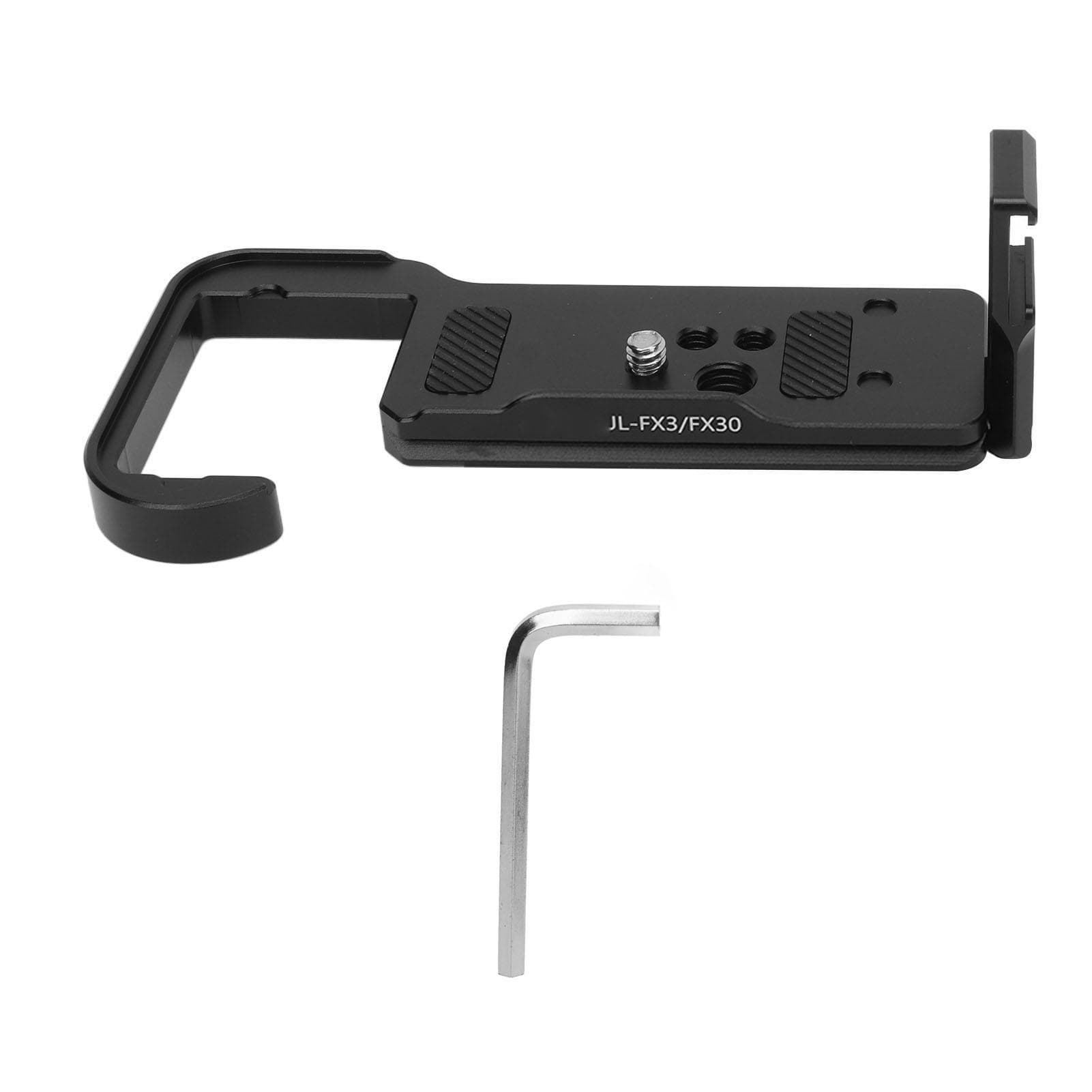 Camera Quick Release Plate L Bracket for FX3 FX30 Camera Aluminum Alloy 14in 38in Screw Holes for